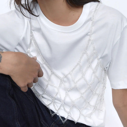 Collar Chal de Perlas Oversized - Image 10