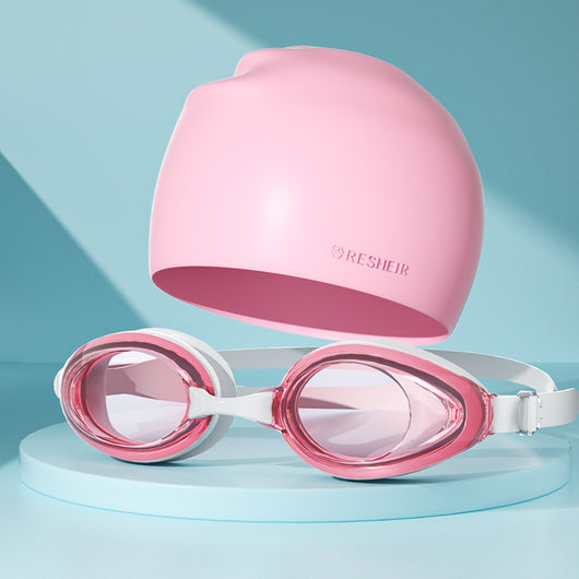 Gafas de Natación HD Anti-Empaño con Gorro - Marco Grande Impermeable - Image 15