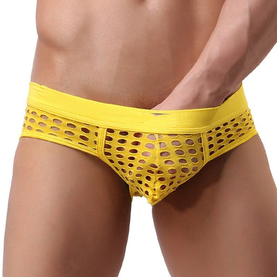 Bóxer Transparente Mesh Triangular Woxuan - Diseño Sensual para Hombre - Image 7