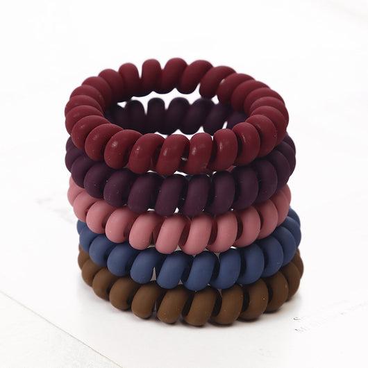 Elástico Resistente para Cabello Estilo Cordón Telefónico - Image 4