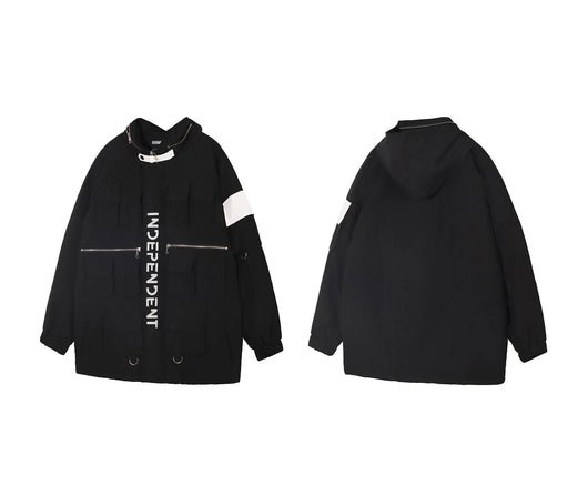 Chaqueta Cardigan Acolchada con Capucha para Hombre - Image 10