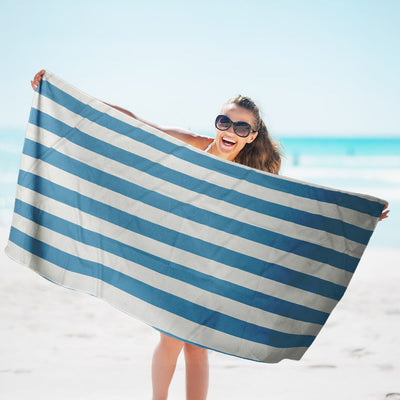 Toalla de Playa Deportiva con Capucha - Doble Faz Terciopelo Secado Rápido - Image 17