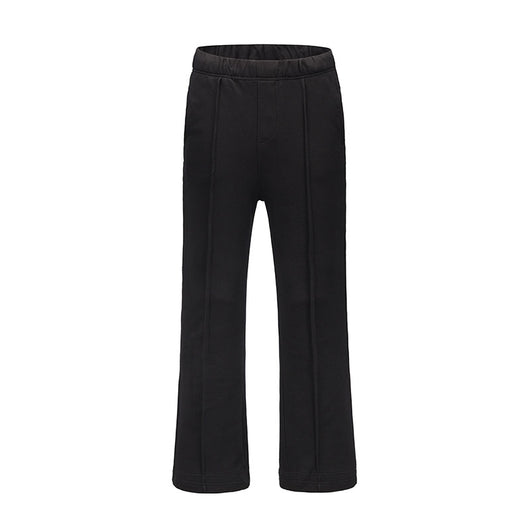 Traje Casual Negro Personalizado con Pantalones de Sudadera para Hombre - Image 9