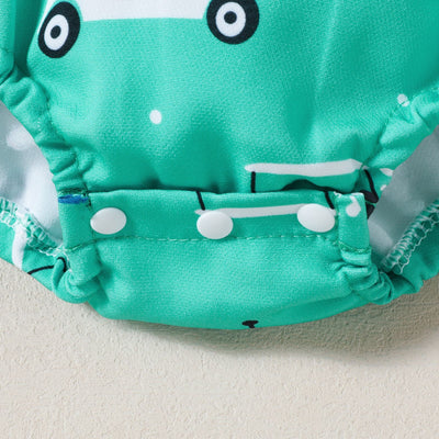 Jumpsuit Estampado para Bebé Niña sin Mangas con Tirantes - Image 3
