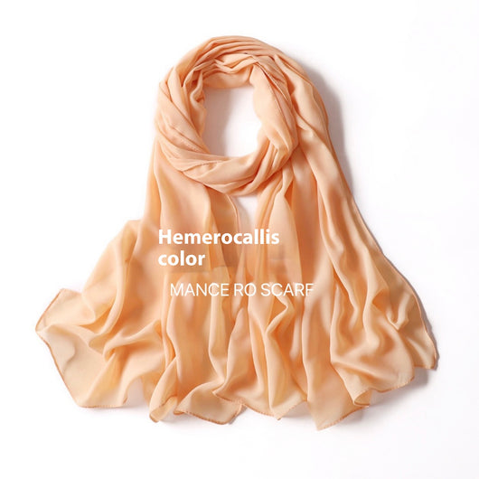 Pañuelo Chiffon Perla Multiuso - Velo Elegante para Cabello y Cuello - Image 65