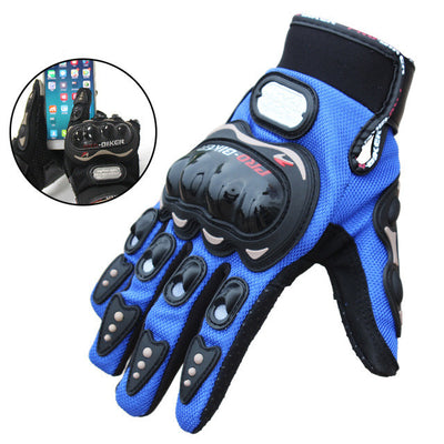 Guantes de Motocicleta Táctiles con Protección Total y Aislamiento Térmico - Image 11