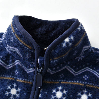 Chaqueta Polar Infantil Estampada con Forro de Terciopelo - Image 4