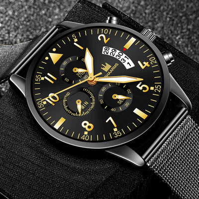 Reloj Concept para Hombre con Correa de Malla y Calendario - Image 4
