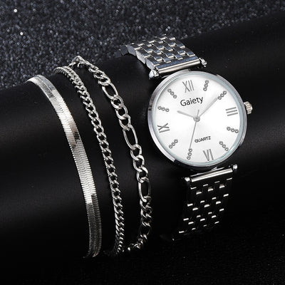 Reloj de Cuarzo Elegante para Mujer con Diamantes y Diseño de Moda - Image 6