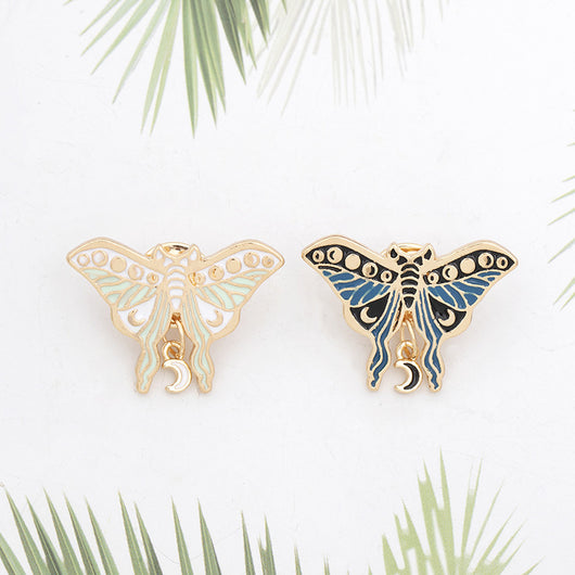 Broche Mariposa con Efecto Óleo Artístico - Image 3