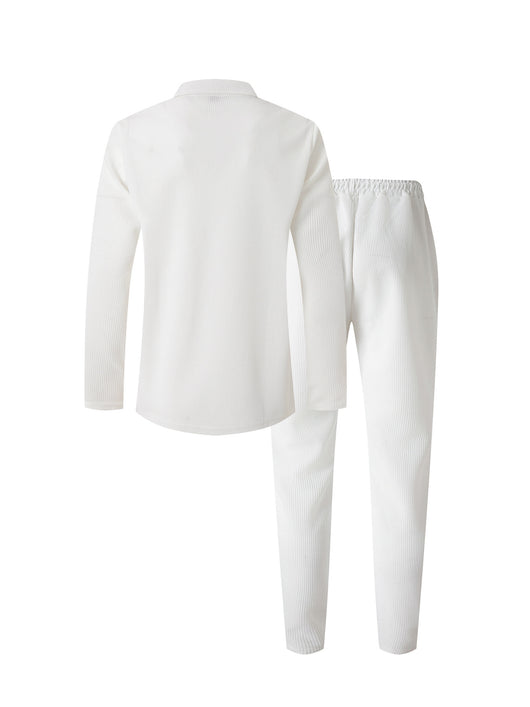 Traje Ejecutivo Clásico para Hombre - Colores Sólidos Otoño Invierno - Image 17