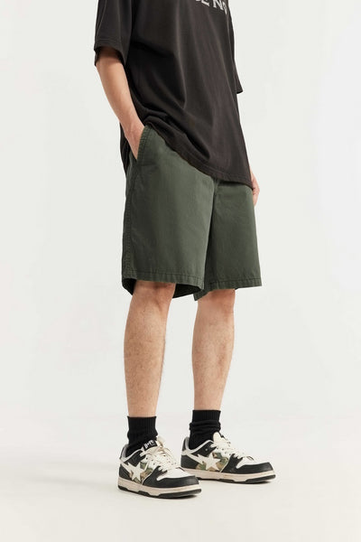 Shorts Rectos Lavados Ecoamigables - Comodidad Sostenible - Image 27