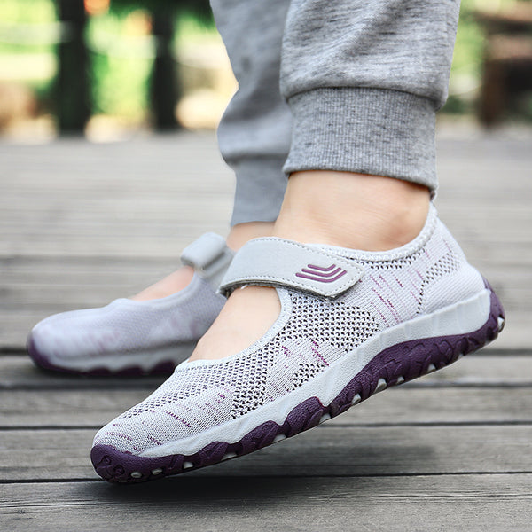 Zapatos Deportivos para Adultos Mayores con Cierre de Velcro
