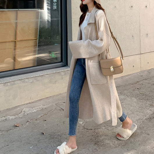 Suéter de Alpaca Tejido a Mano - Abrigo Acogedor Boho para Mujer - Image 6