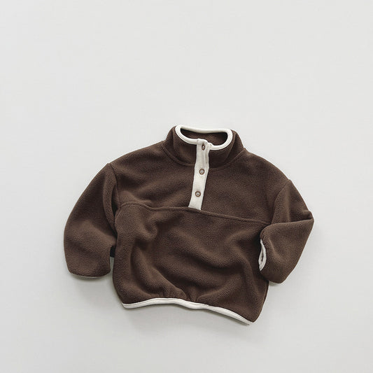 Polera Cálida Estilo Mori Coreano para Niños - Image 2