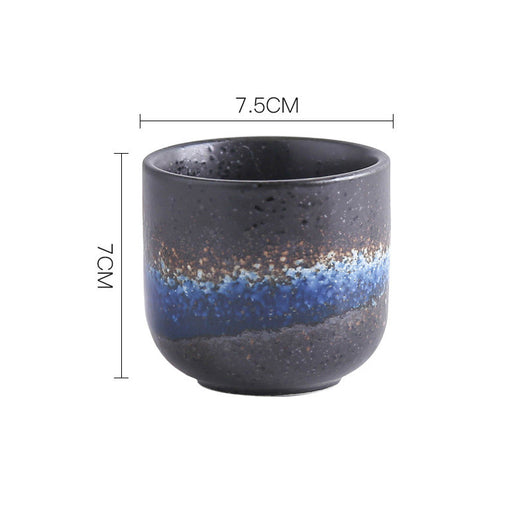 Taza de Té de Cerámica Artesanal Estilo Hotel Japonés - Image 5