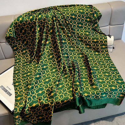 Chal Verde Versátil y Elegante - Image 6