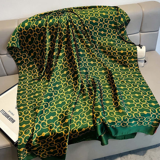 Chal Verde Versátil y Elegante - Image 6