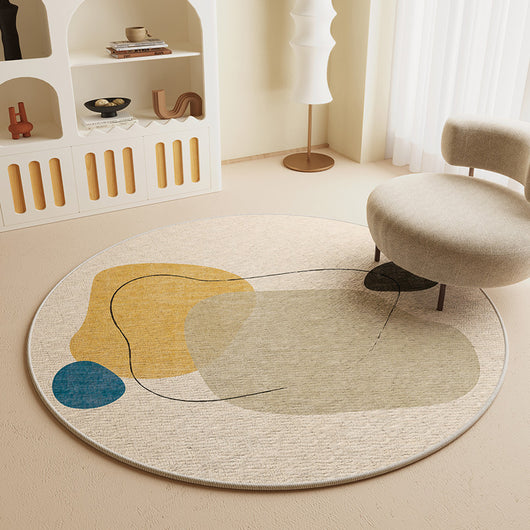 Silla Giratoria de Estudio con Tapete Redondo Absorbente y Antideslizante - Image 14