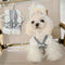 Vestido Pastoral Ligero para Perros y Gatos con Arnés de Tracción