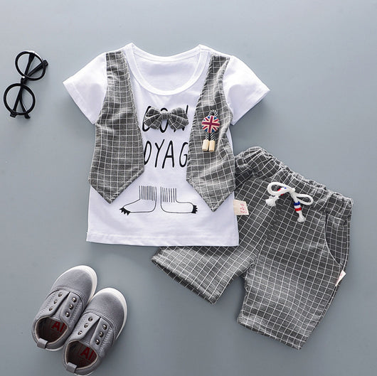 Traje Infantil de Verano con Chaleco de Manga Corta - Image 11