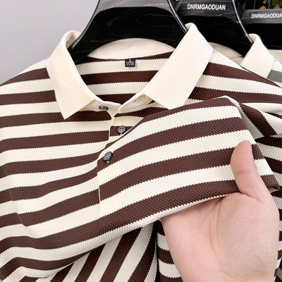Saco Ejecutivo con Rayas Jacquard Transpirable y Absorbe Humedad - Image 8