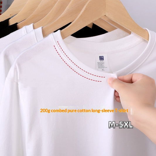Camiseta Blanca Manga Larga 100% Algodón - Base Layer Versátil - Image 2