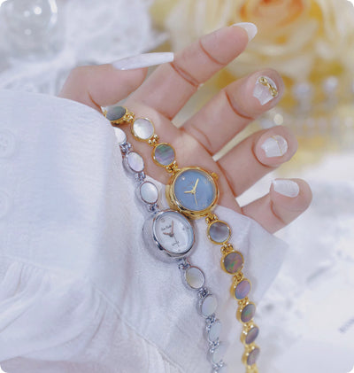 Pulsera Vintage con Nácar Aurora Resistente al Agua - Image 6