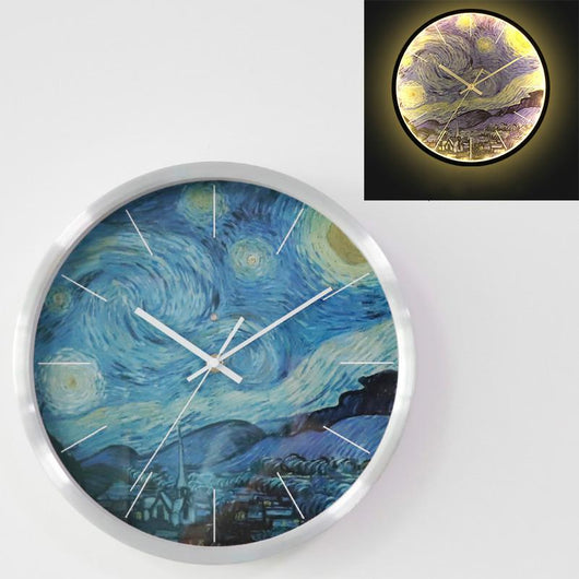 Reloj de Pared Digital Grande 12 Pulgadas con Control de Voz, Diseño Moderno y Luz Nocturna - Image 2