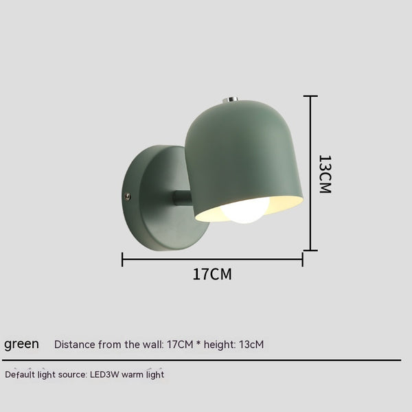 Lámpara de Pared Minimalista para Dormitorio - Diseño Macaron - Image 6