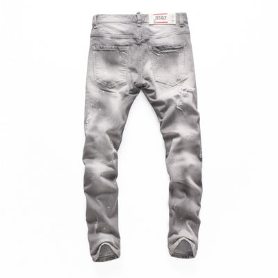 Jeans Gris Feng Shui Hong Kong para Hombre - Image 9