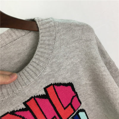 Suéter Gris Cuello Redondo - Image 11