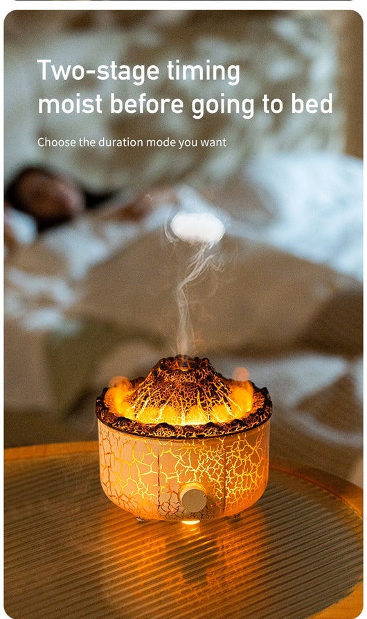 Difusor Humidificador Volcán Lava con Anillos de Humo - Image 10