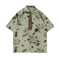 Camisa Tie-Dye Camuflaje con Tinta Splash para Hombre