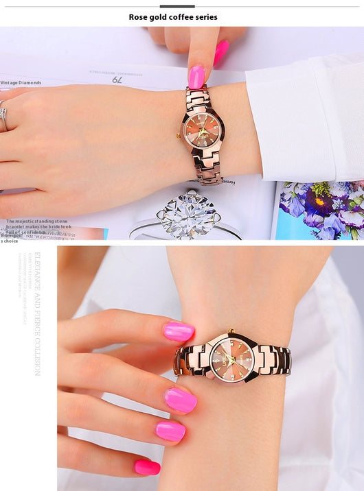 Reloj de Cuarzo Impermeable para Mujer de Temperamento Simple - Image 29
