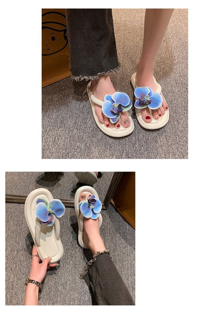 Sandalias Mariposa Azul para Mujer - Cómodas y Antideslizantes - Image 36