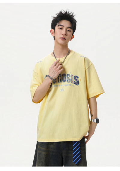 Playera de Algodón con Parche Bordado para Hombre - Image 19
