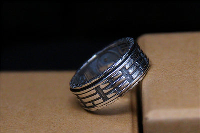 Anillo Plata Esterlina Yin Yang Pez - Universo y Armonía - Image 7