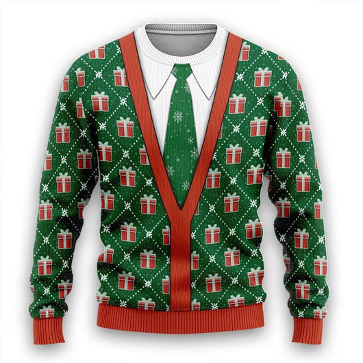 Suéter Navideño 3D para Hombre con Estampado Festivo - Image 13