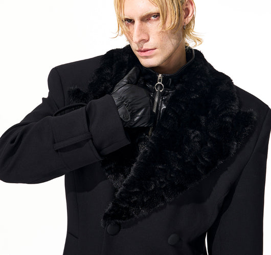 Blazer Trench Coat con Solapas Cosidas - Elegancia Profesional - Image 9