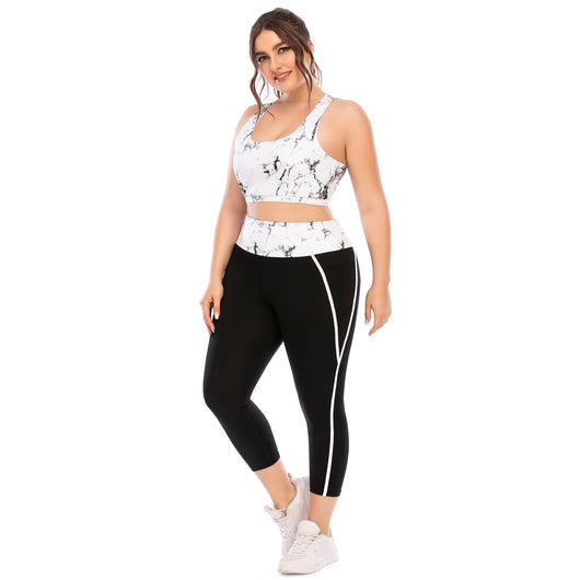 Conjunto de Yoga Tallas Grandes - Leggings y Top Deportivo - Image 5