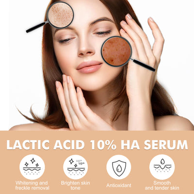 Esencia Facial de Ácido Láctico Anti-acné, Antiarrugas e Hidratante - Image 4