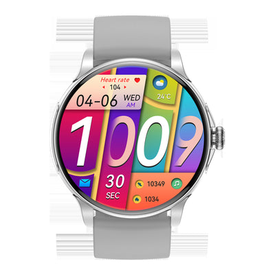 Reloj Inteligente HK49 con Monitoreo de Frecuencia Cardíaca, Glucosa y Sueño - Image 9