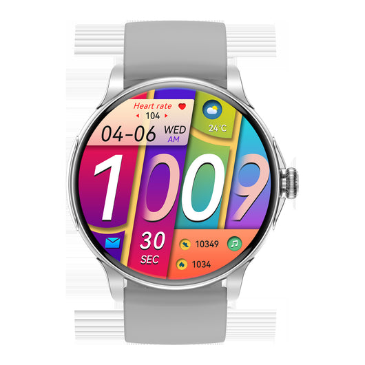Reloj Inteligente HK49 con Monitoreo de Frecuencia Cardíaca, Glucosa y Sueño - Image 9