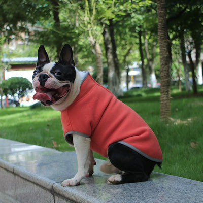 Suéter Polar Grueso de Color Liso para Mascotas - Image 16