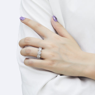 Anillo de Plata 925 Minimalista para Mujer - Accesorio de Moda Versátil - Image 10