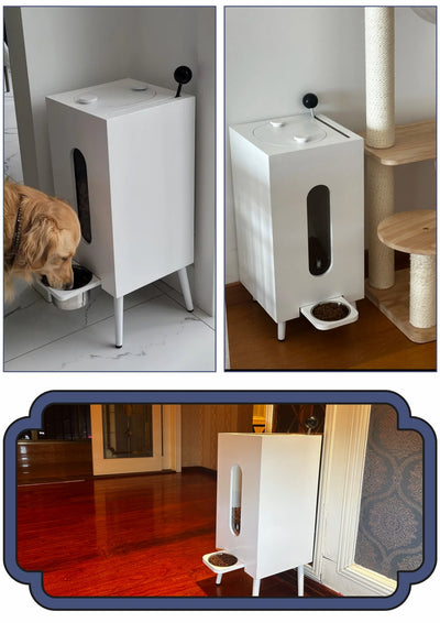 Comedero de Madera para Mascotas Gran Capacidad - Image 10
