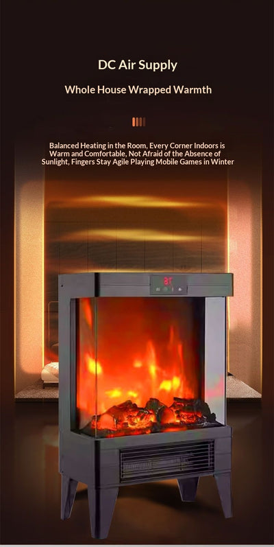 Calefactor de Chimenea con Llama Simulada - Calor Instantáneo en 3 Segundos - Image 10
