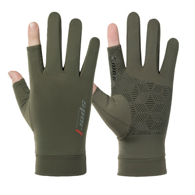 Guantes de Pesca de Medio Dedo Unisex para Hombre y Mujer - Image 15