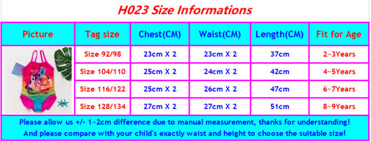 Traje de Baño Enterizo para Niñas - Image 6